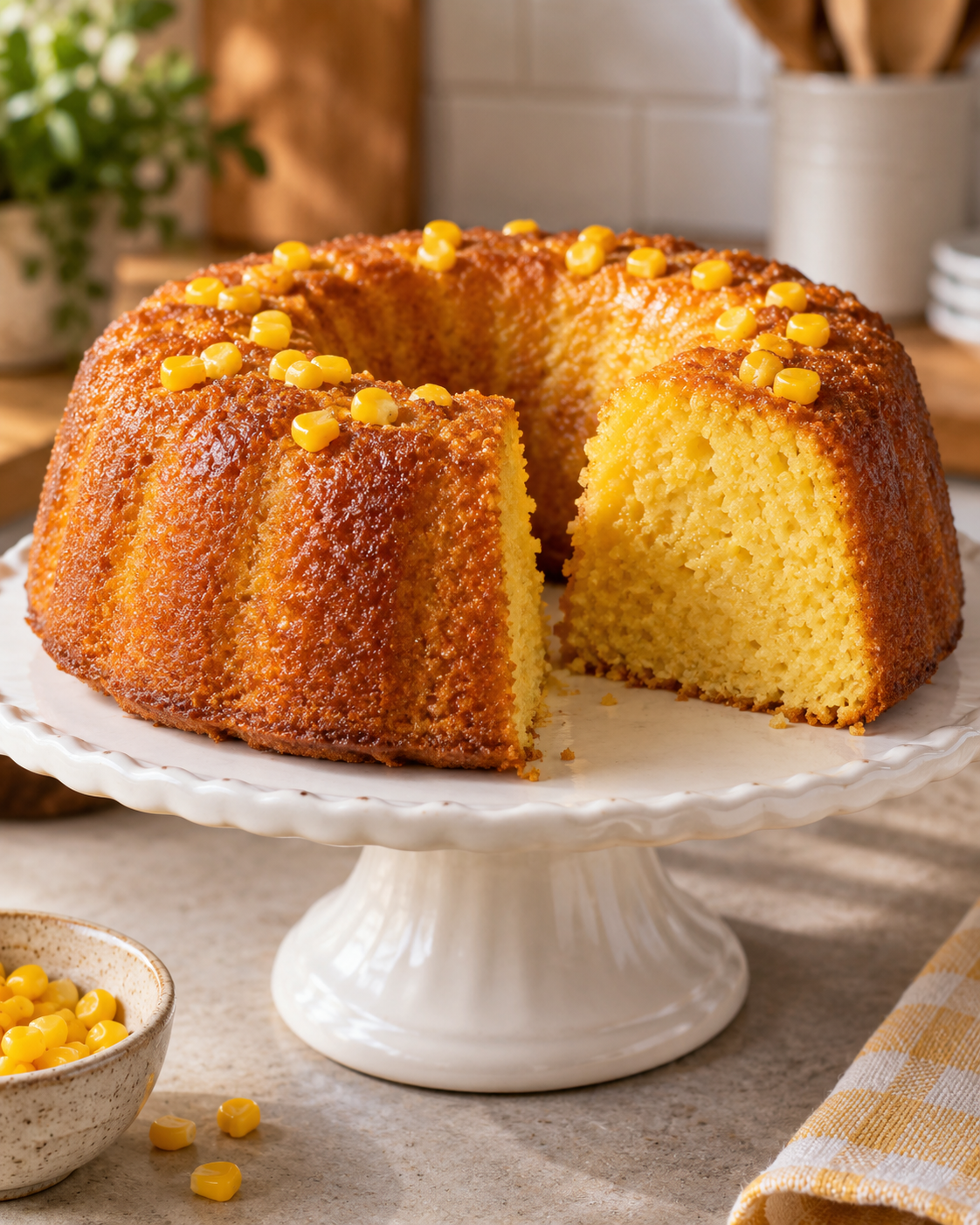 Bolo de milho de lata